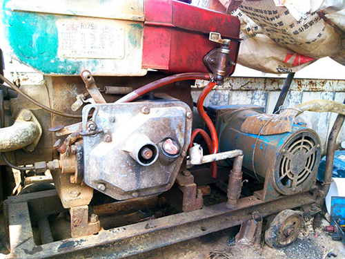 呼玛单杠柴油机发电机出租