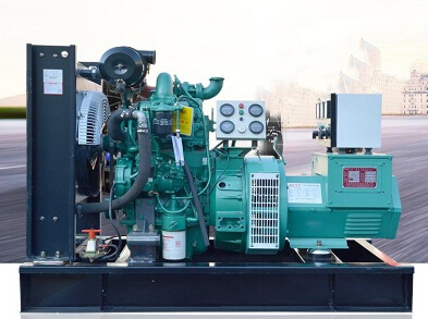 呼玛全新上柴50kw大型柴油发电机组